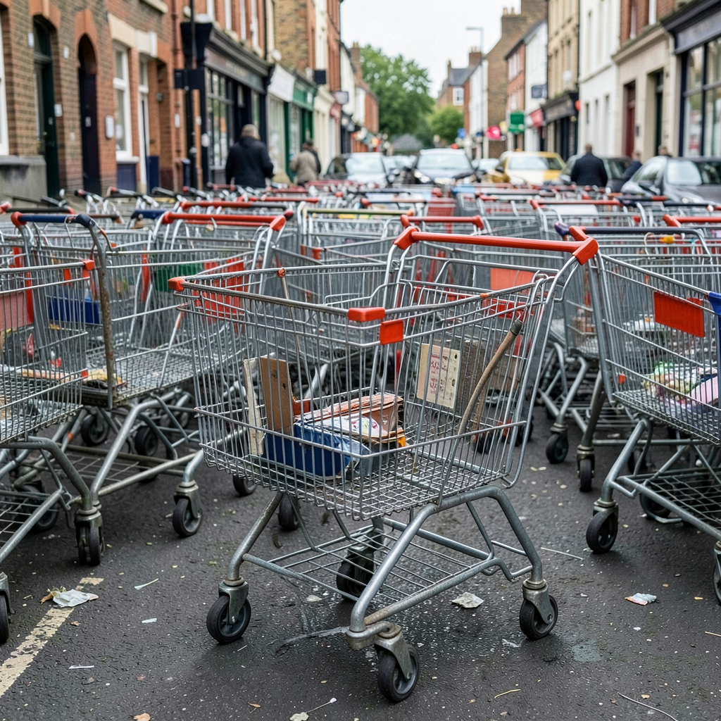 Shopping trolleys causing chaos on Coventry streets